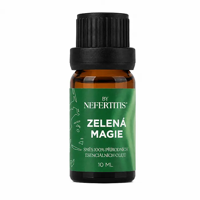 By Nefertitis směs 100% esenciálních olejů ZELENÁ MAGIE - 10 ml