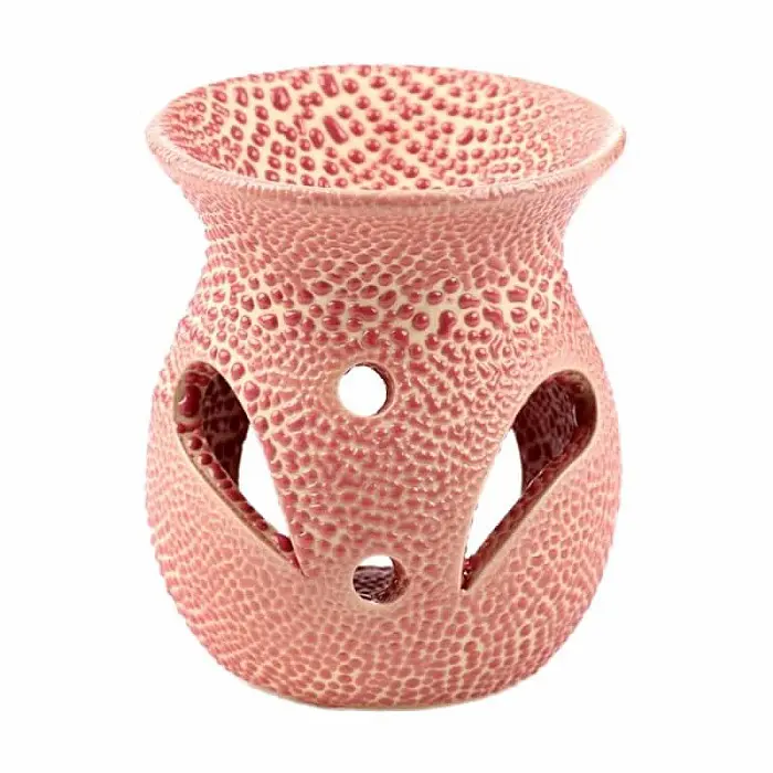 Aroma lampa keramická Pink rain - cca 7 x 8 cm