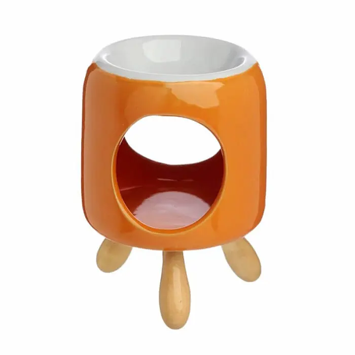 Aroma lampa keramická Orange cylinder - cca 8,5 x 12 cm