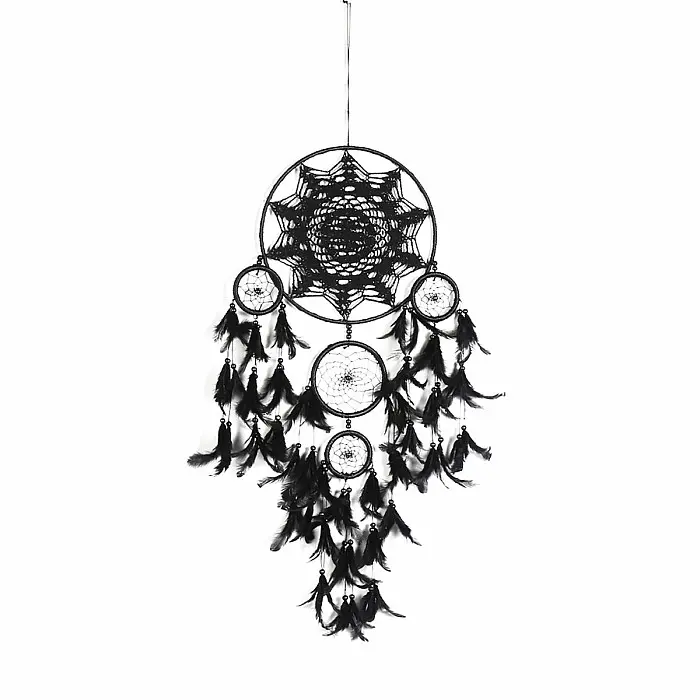 Lapač snů Black Crochet - cca 85 cm