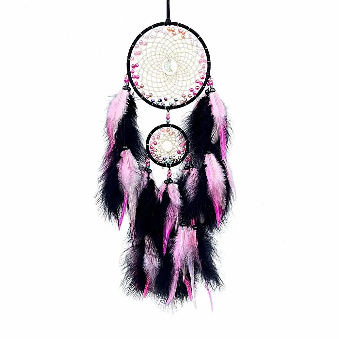 Lapač snů Black Orchid - cca 60 cm