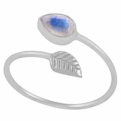 Stříbrný prsten s měsíčním kamenem LIANA - 56 mm (US 7,5), 1,5 g