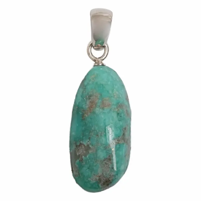 Tyrkys přívěsek stříbro Ag 925 KAPKA SCH67-2 - 1,4 x 2,8 cm, 7 g