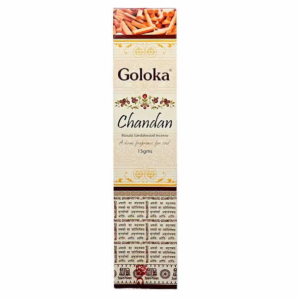 Vonné tyčinky Goloka Chandan - 15 g