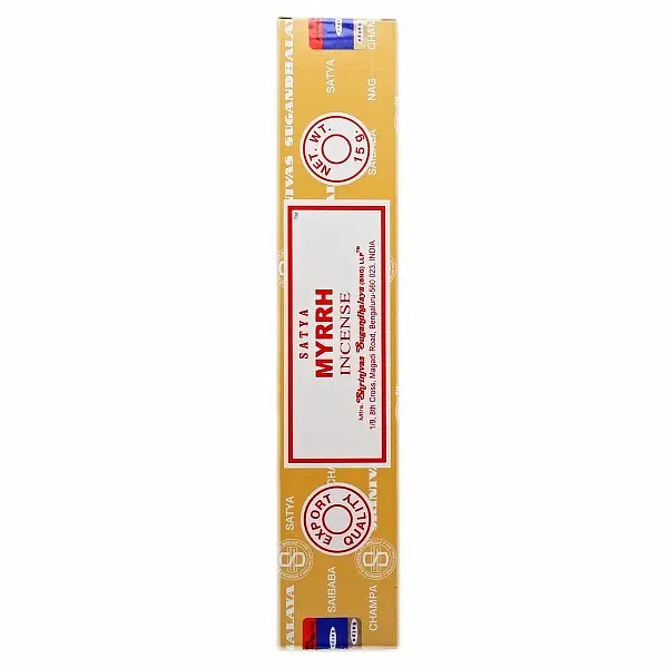 Vonné tyčinky Satya Myrrh - 15 g