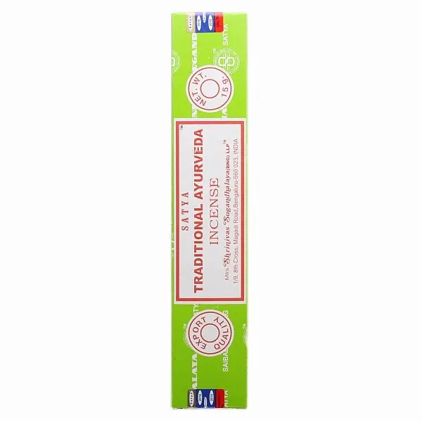 Vonné tyčinky Satya Traditional Ayurveda - 15 g