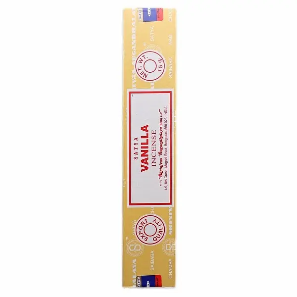 Vonné tyčinky Satya Vanilla - 15 g