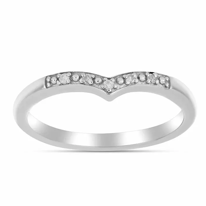Prsten stříbrný s broušeným diamantem Ag 925 016262 DIA