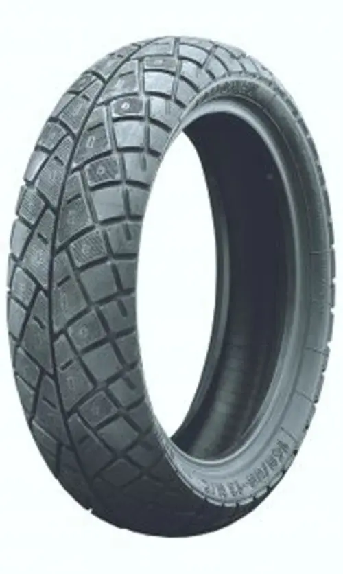 Heidenau K62 Snowtex ( 130/70-10 RF TL 62M zadní kolo, M+S označení, přední kolo )