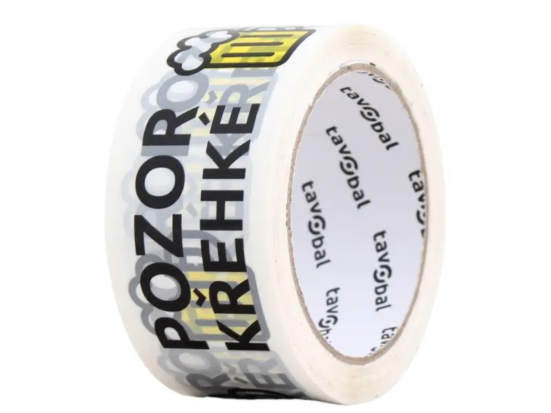TAVOBAL Lepící páska 48 mm*66 m, KŘEHKÉ - PIVO