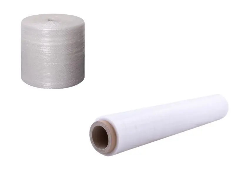 Set bublinková fólie 50cm + transparentní stretch fólie