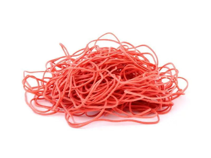 Gumičky průměr 60 mm, tloušťka 1,5 mm, balení 1 kg