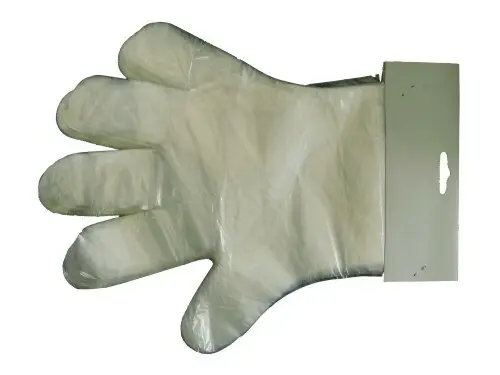 Rukavice HDPE jednorázové, trhací, balení 100 ks