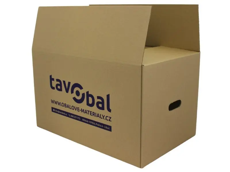 TAVOBAL Krabice na stěhování nová, 600*380*350 mm, 5-vrstvá