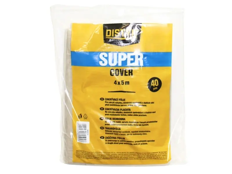 Fólie zakrývací DISTYK Super 4x5m