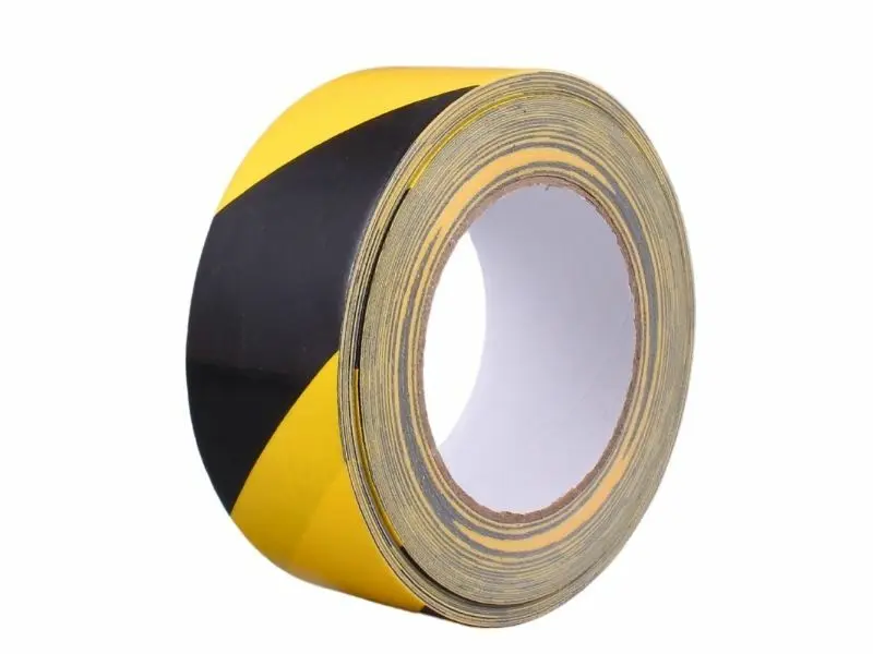 TAVOBAL Výstražná lepící páska Duct Tape 48 mm*30 m, žlutočerná