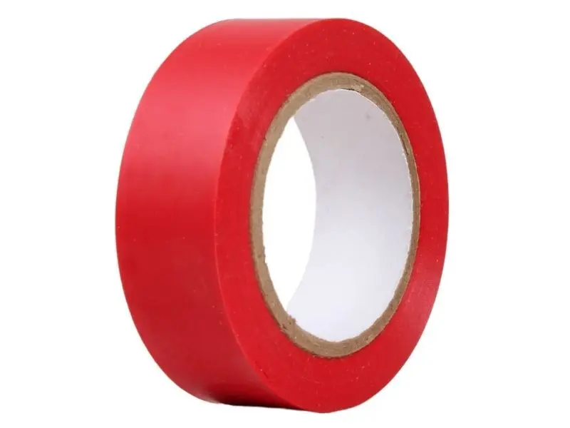 Izolační PVC páska 19 mm * 10 m, červená