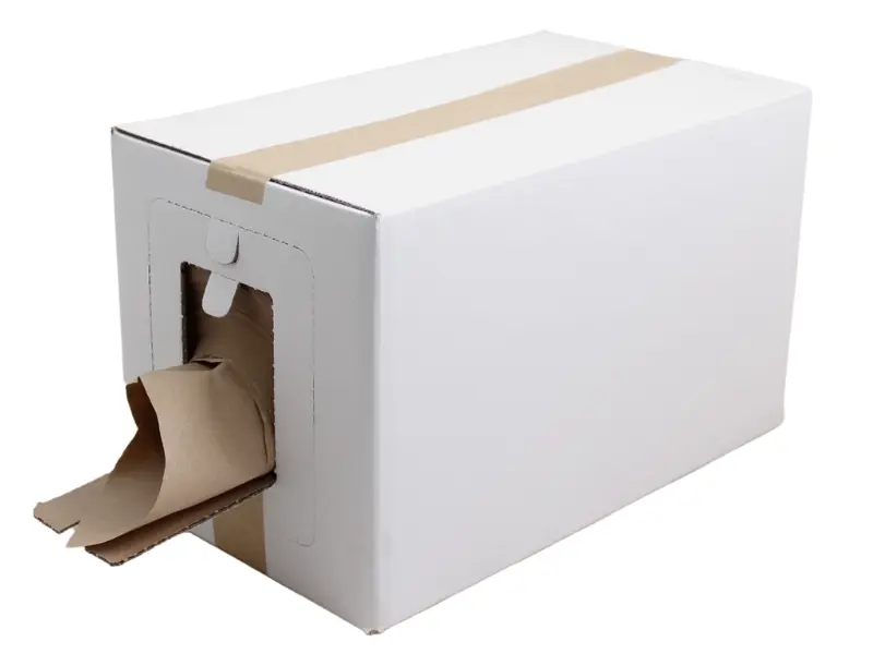 Mačkaný papír v boxu - 80g/m2, 375 mm / 250 m