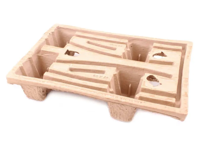 TAVOBAL 600925 Paleta z nasávané kartonáže, 600*400*130 mm, recyklovaný papír