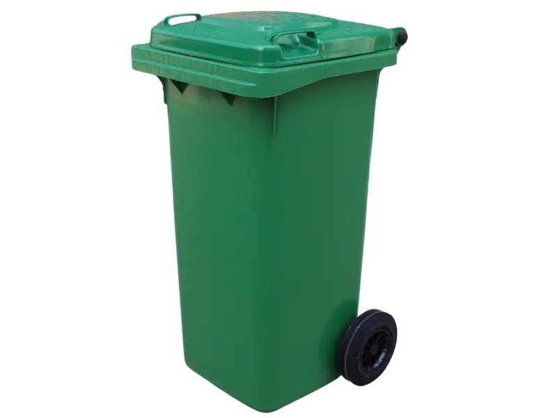 TAVOBAL plastová popelnice 120 l, zelená