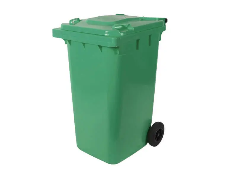 TAVOBAL plastová popelnice 240 l, zelená