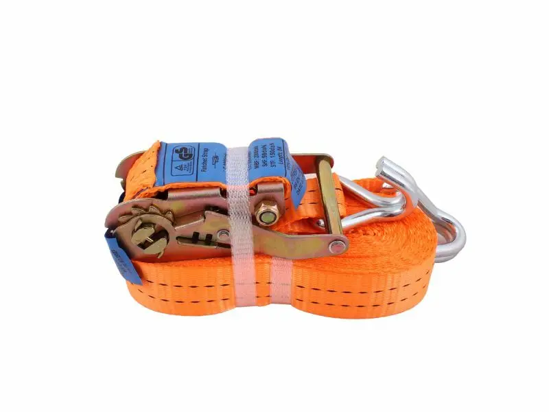 TAVOBAL 605010 Upínací popruh s ráčnou, 2t*8m, oranžový