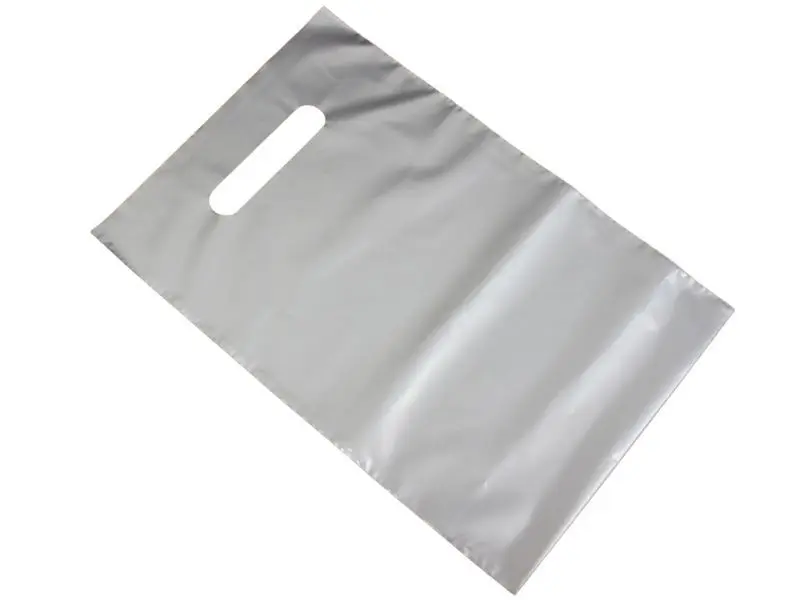 Tavobal Taška LDPE 20*30 cm, 55my, STŘÍBRNÁ, balení 50 ks