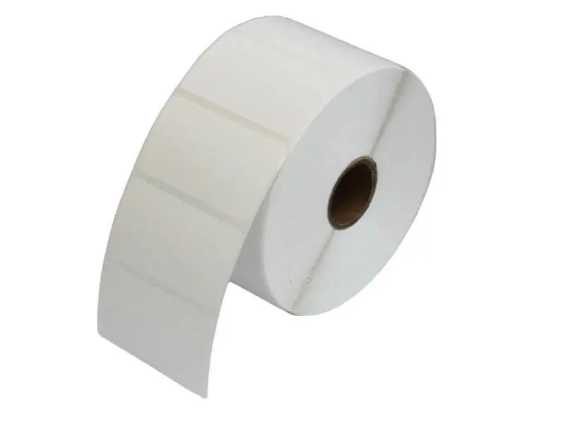 Samolepící termoetikety 57*32 mm, role 2100 etiket