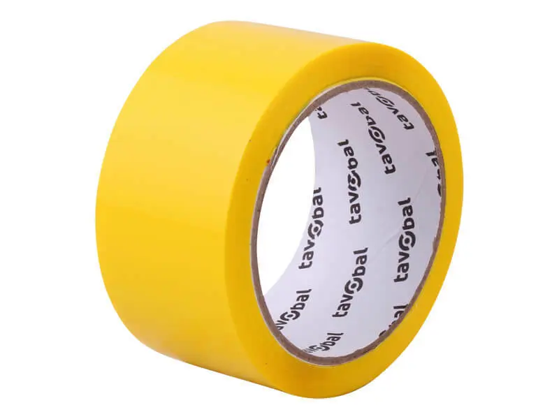 TAVOBAL Žlutá lepící páska TICHÁ 48 mm*66 m