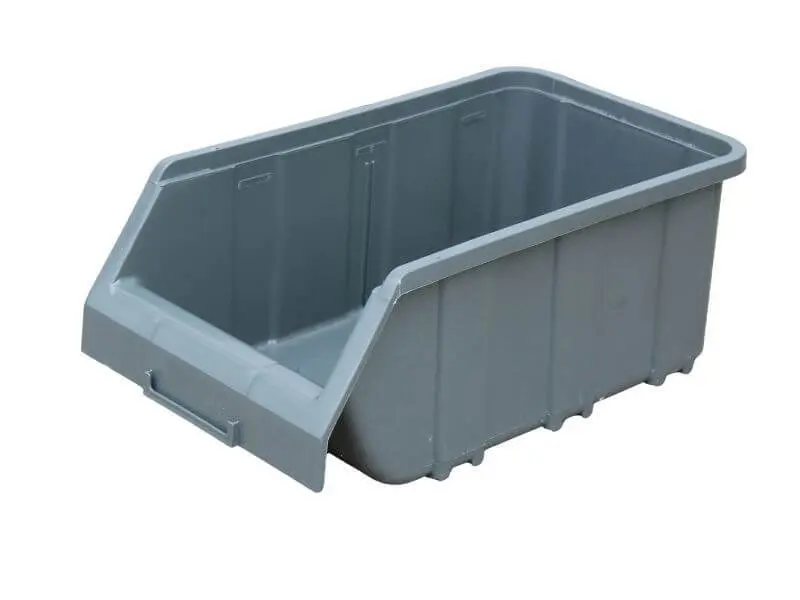 TAVOBAL Plastový ukládací box A-300 šedý, 355*220*150 mm