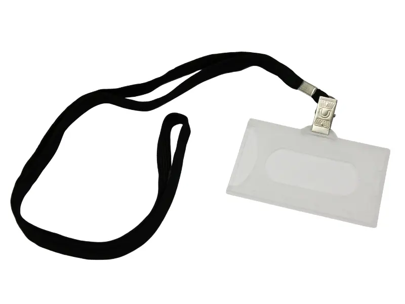 Visačka plastová 55 x 90 mm IDS P - šňůrka černá