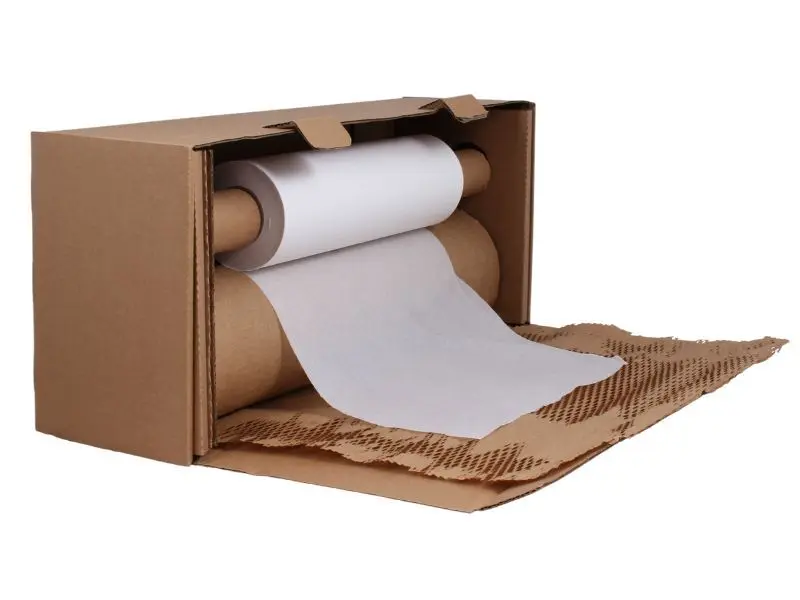 Balící papír voštinový, 50 cm x 80m + papír 135m