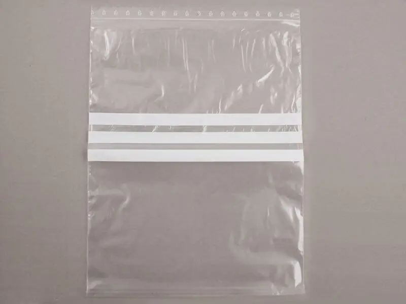 Zip sáčky popisovatelné 35*45 cm, balení 100 ks