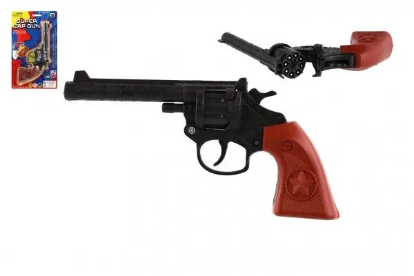 Teddies Revolver/pistole na kapsle 8 ran 20cm