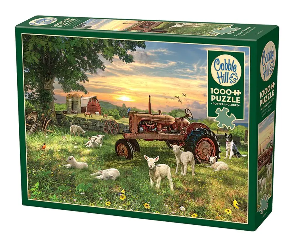 Cobble Hill Puzzle  Pole při východu slunce 1000 dílků