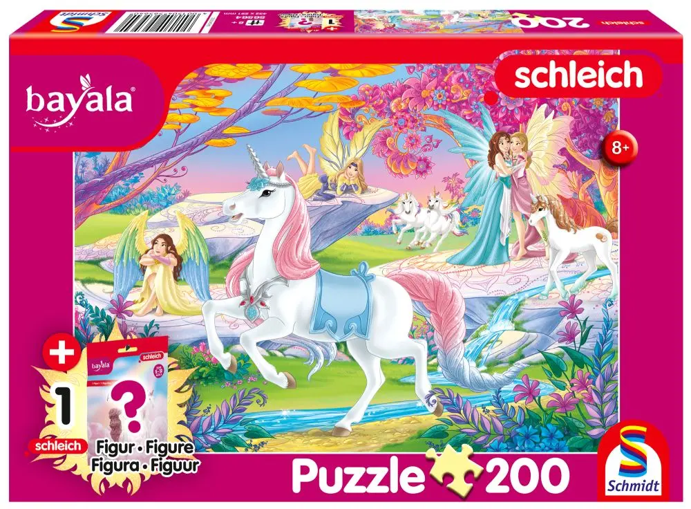 Schmidt puzzle SCHLEICH / BAYALA Kouzelná země 200 dílků + figurka