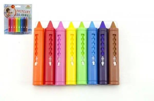 Teddies Pastelky do vany i na tělo 8 ks