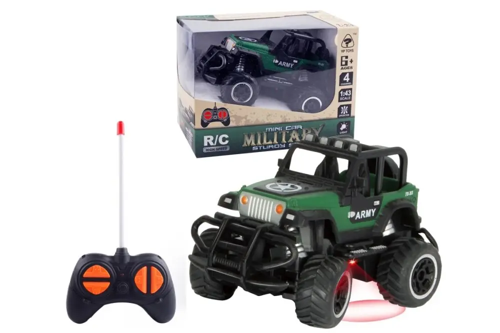 Lamps Auto terénní vojenské RC 1:43