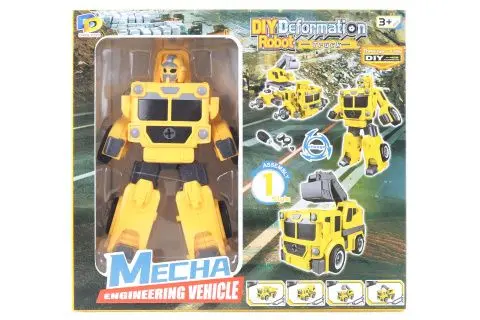 Lamps Robot skládací žlutý