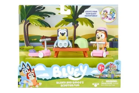 Lamps BLUEY Bluey & Bingo Scooter Fun, Zábava na koloběžce