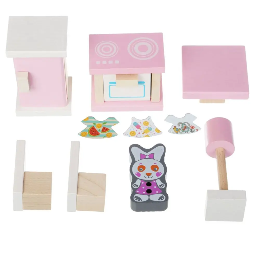 Cubika 13975 Kuchyňka - dřevěný nábytek pro panenky