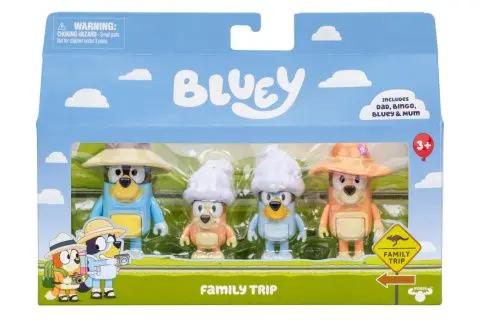 TM Toys TMT BluEy rodinný výlet 4pak