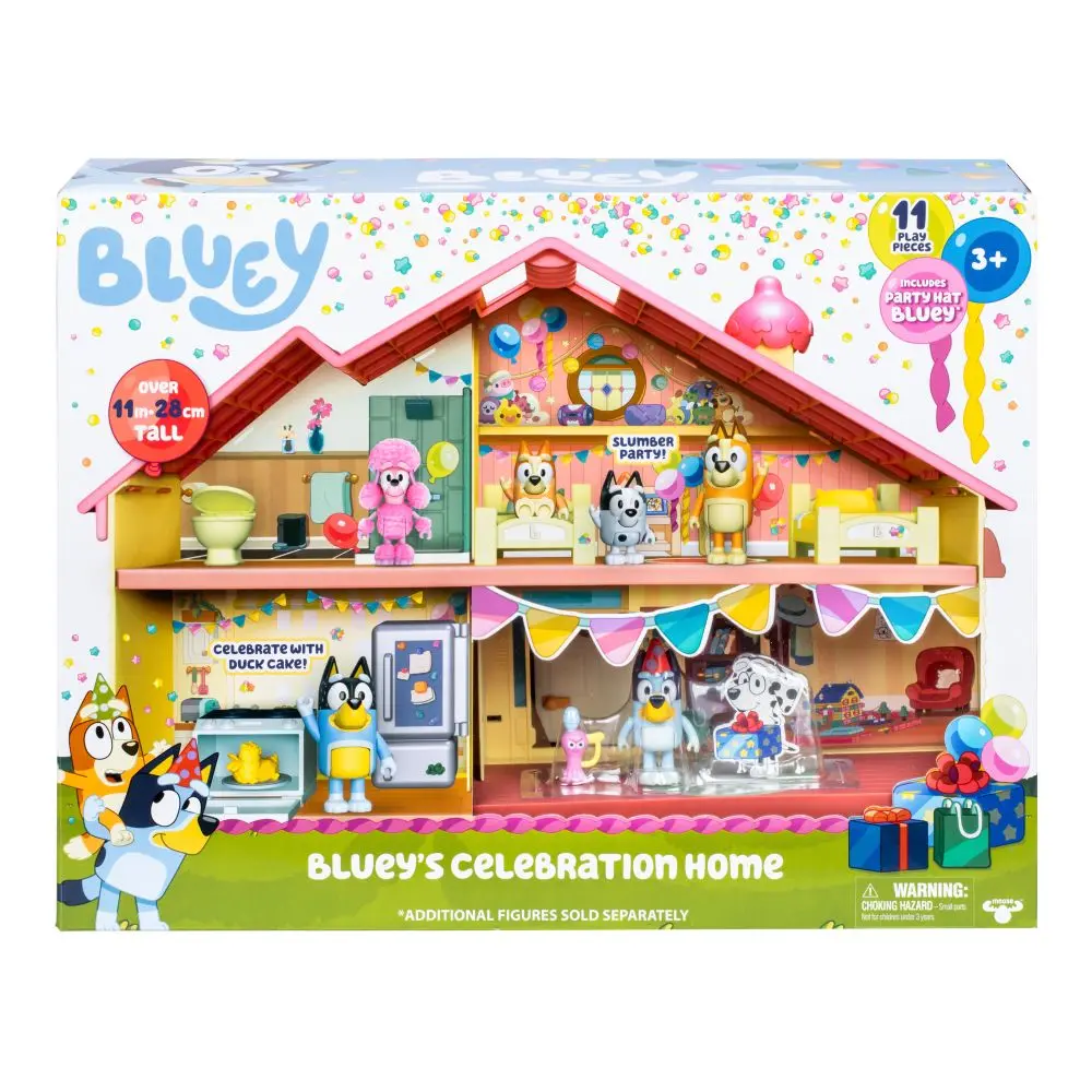 Lamps BLUEY Dům hrací set - Narozeninová párty