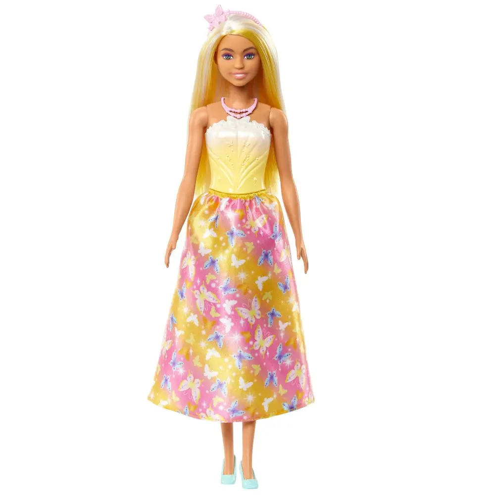 Mattel Barbie Pohádková princezna - žlutá