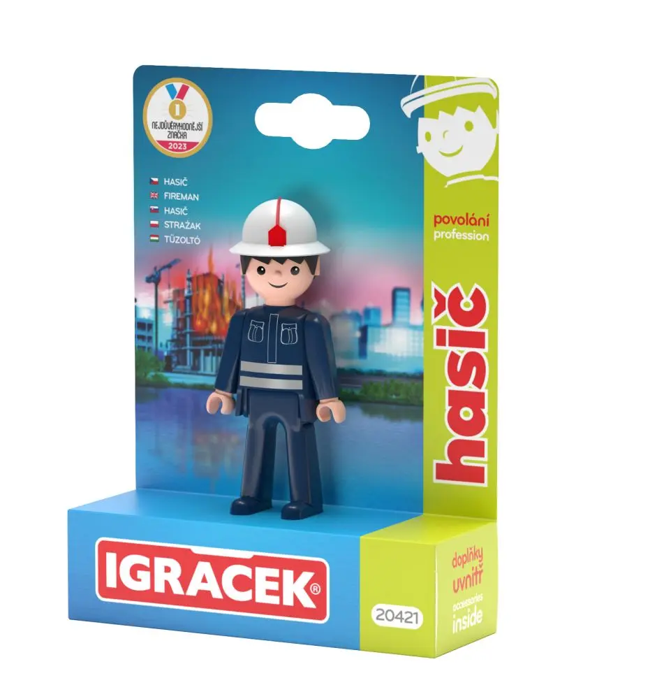 Efko Igráček Hasič - figurka s příslušenstvím