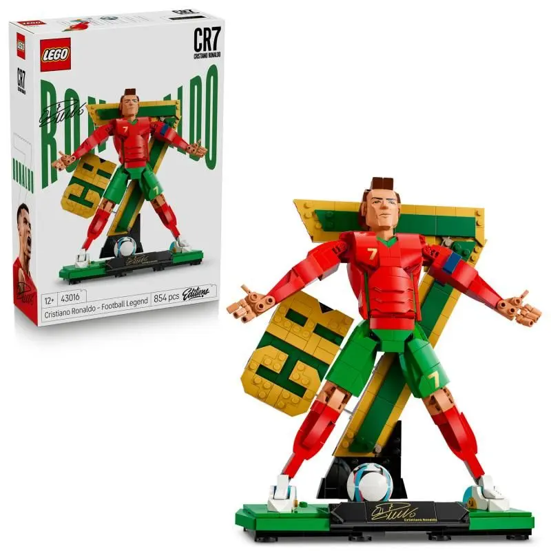 LEGO® Editions 43016 Cristiano Ronaldo – Fotbalová legenda - LEGO®
