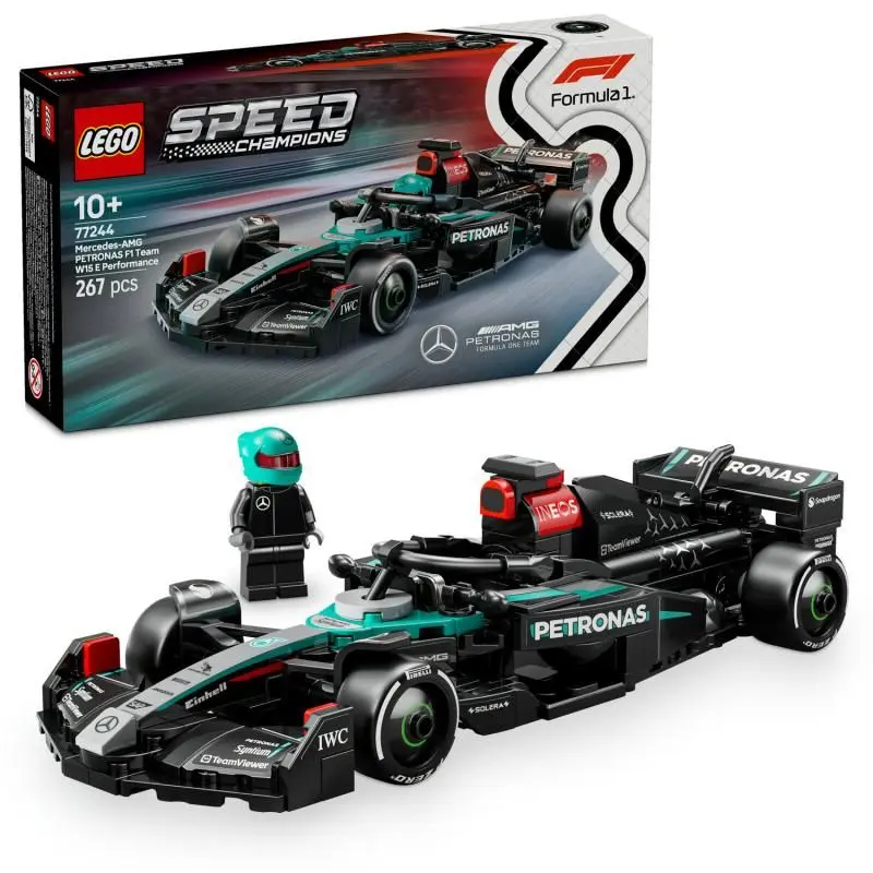 Lego® speed champions 77244 závodní auto mercedes-amg f1® w15