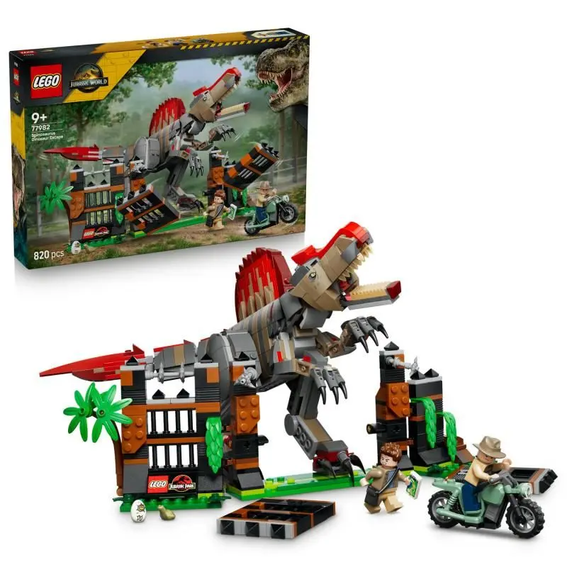 Lego® jurassic world 77982 útěk dinosaura spinosaura