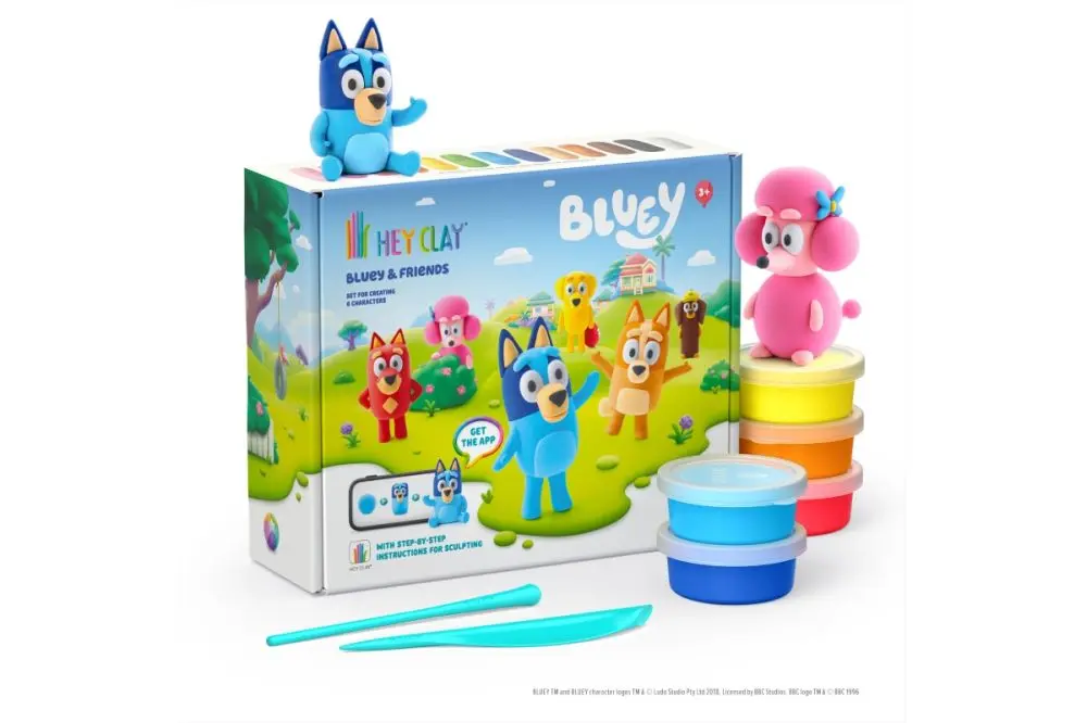 TM Toys Hey Clay Bluey a přátelé