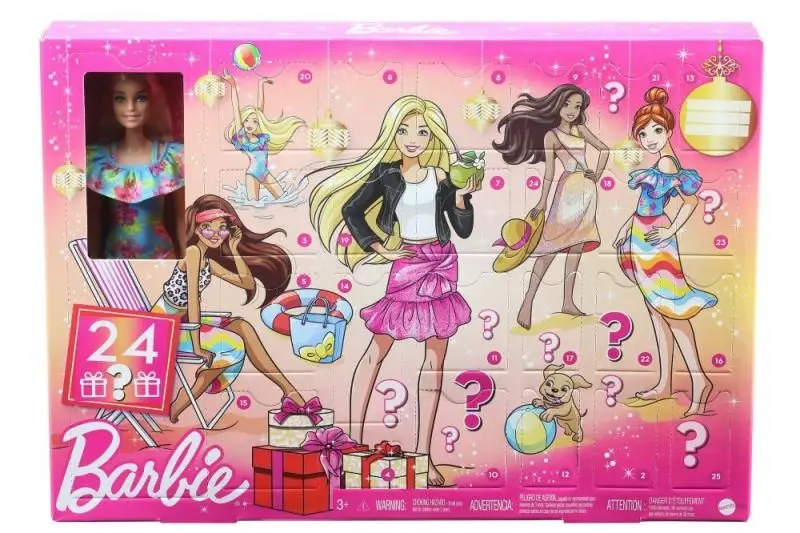 Barbie Adventní kalendář GXD64